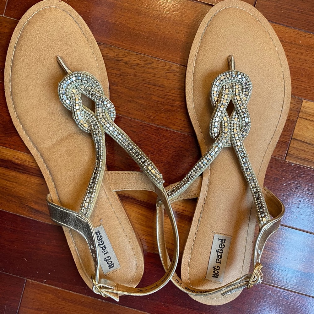 Sparkly sandals